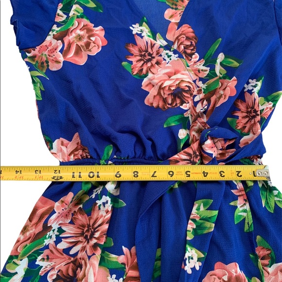 Dream of Me Floral High Low Maxi Dress Size Medium - Picture 5 of 17